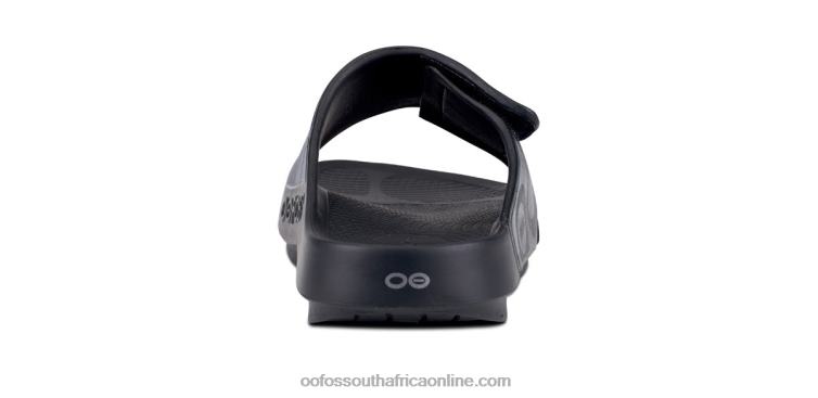 Black Camo 6882D116 Men\'s OOahh Sport Flex Sandal OOFOS