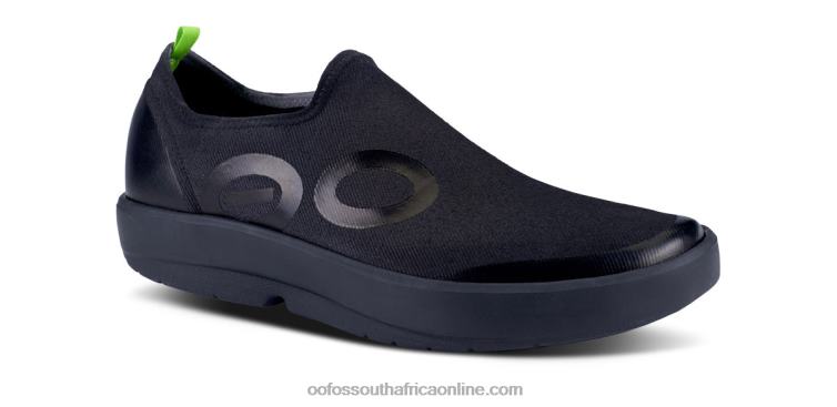 Black 6882D156 Men's OOmg eeZee Low Shoe OOFOS