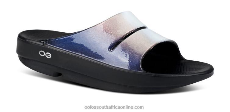 Calypso 6882D33 Women's OOahh Luxe Slide Sandal OOFOS