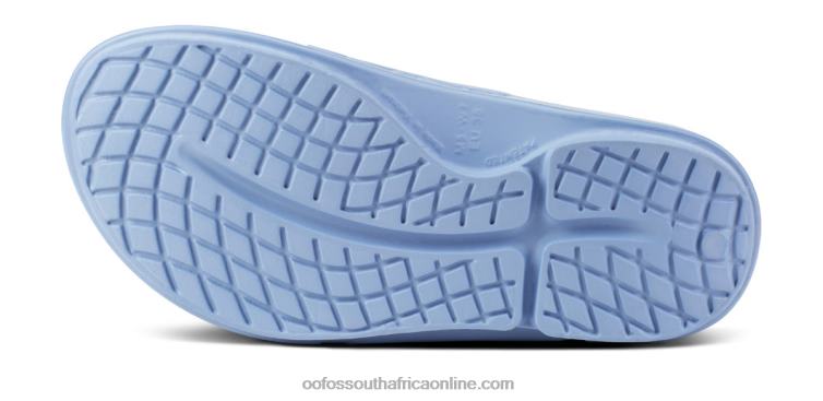 Neptune Blue 6882D15 Women\'s OOahh Sport Flex Sandal OOFOS