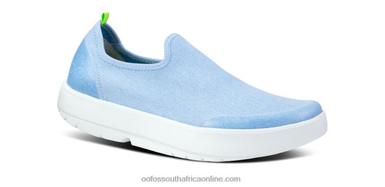 Blue Wash 6882D75 Women's OOmg eeZee Low Shoe OOFOS