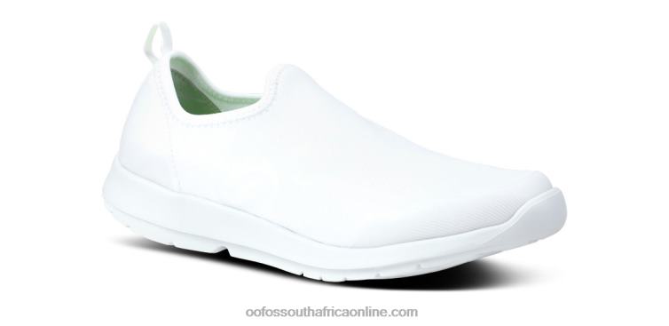 White 6882D71 Women's OOmg Sport Low Shoe OOFOS