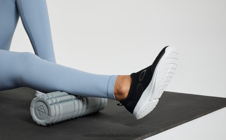 White Black 6882D70 Women\'s OOmg Sport Low Shoe OOFOS